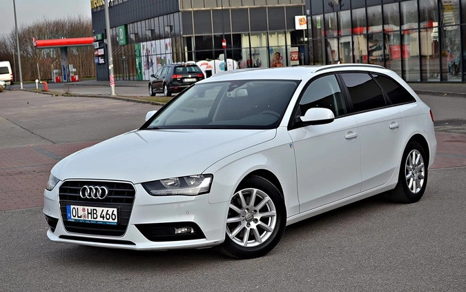 Audi A4 cena 39900 przebieg: 226550, rok produkcji 2014 z Koźmin Wielkopolski małe 407